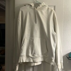 Super nice white hoodie from Express. Vibrant, comfortable, and clean. Worn once